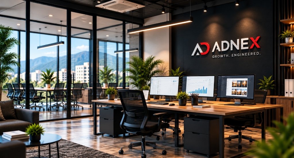 AdNex Media Studio & Strategy Boardroom
